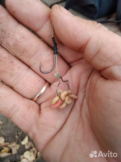 Карповый поводок с клипсой