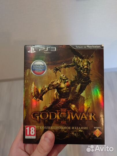 God of war 3 коллекционное издание ps3
