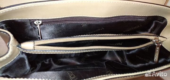 Сумка кожаная новая Италия большая