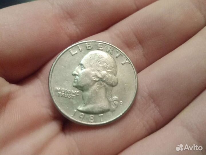 Монета Американская