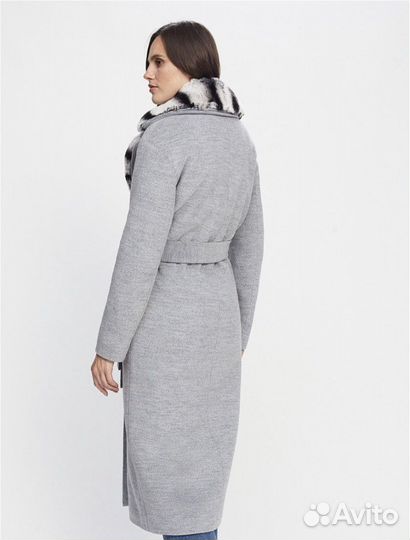 Пальто зимнее, повязка на голову