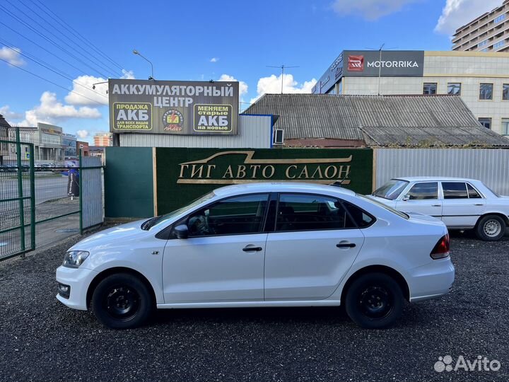 Volkswagen Polo 1.6 МТ, 2018, 189 345 км