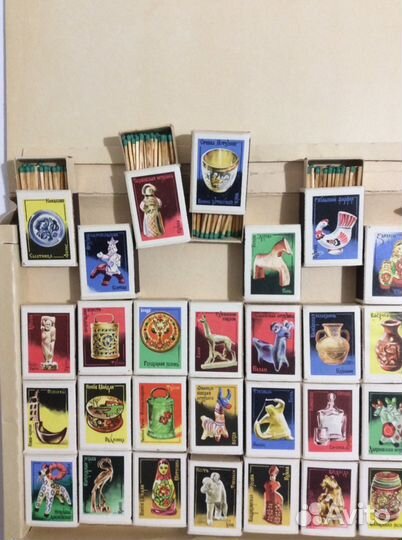 Набор спичек сувенирный Неродное творчество россии