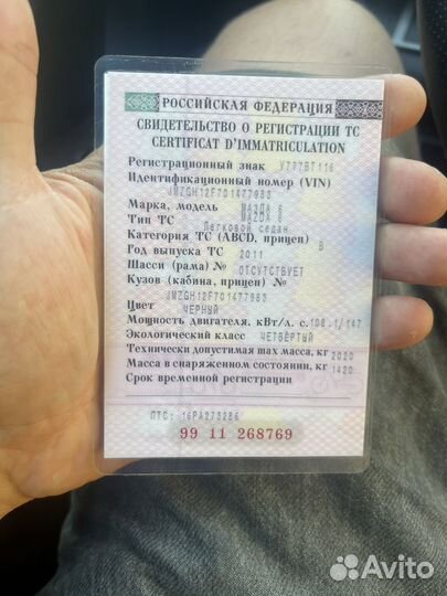 Mazda 6 2.0 AT, 2011, битый, 174 000 км