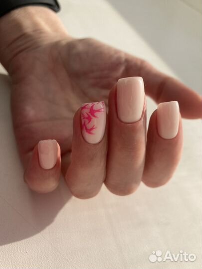 Маникюр гель лак