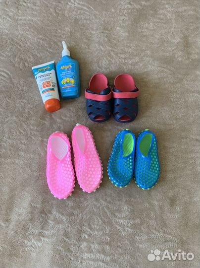 Тапочки для купания коралки 24-25, 28-29