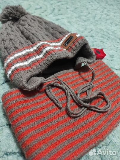 Зимняя шапка и снуд