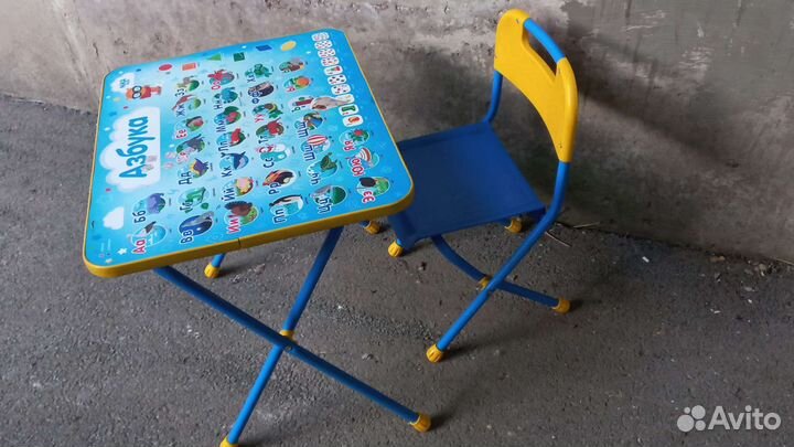 Детский стол и стул Ника Азбука