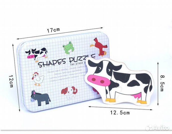 Деревянные пазлы