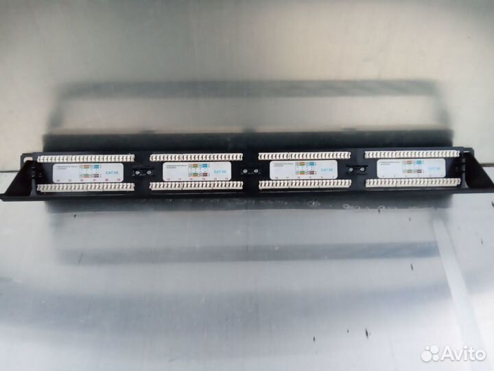 Патч-панель 24 порта категория 5e