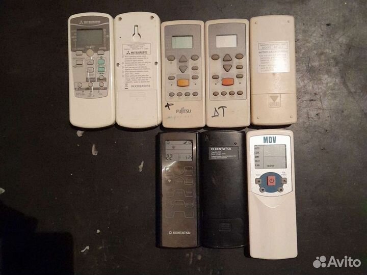 Пульт для кондиционера mitsubishi,kentatsu,fujitsu