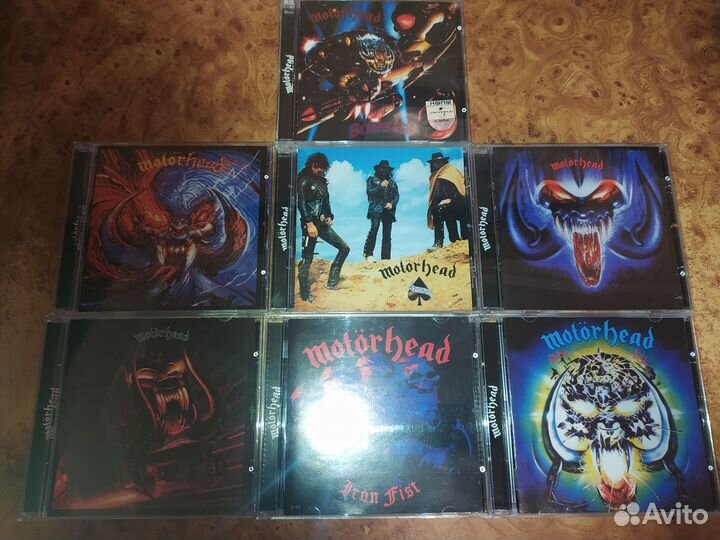 Iron Maiden, Motorhead, AC DC, Megadeth, Metallica