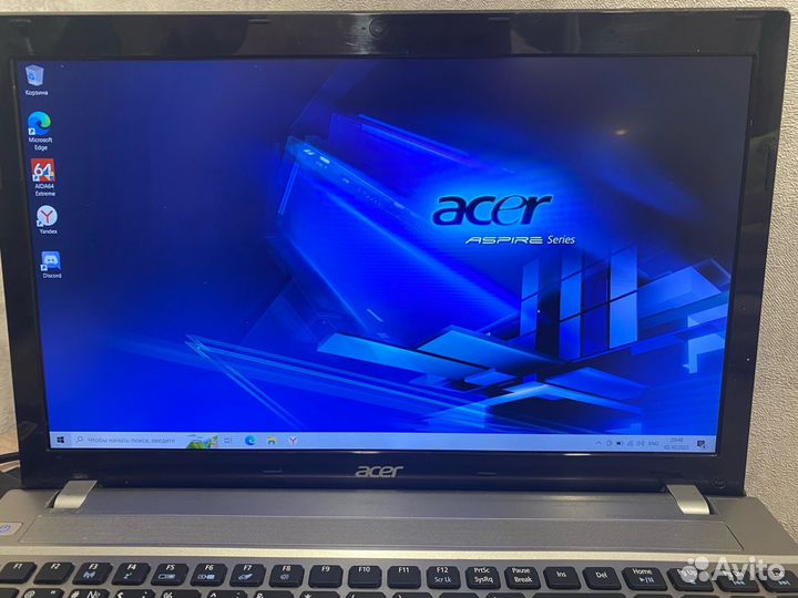 Продам игровой ноут AcerV3-571G I7 16GB SSD 730M