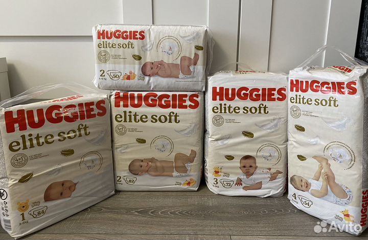 Huggies Elit Soft подгузники и трусики