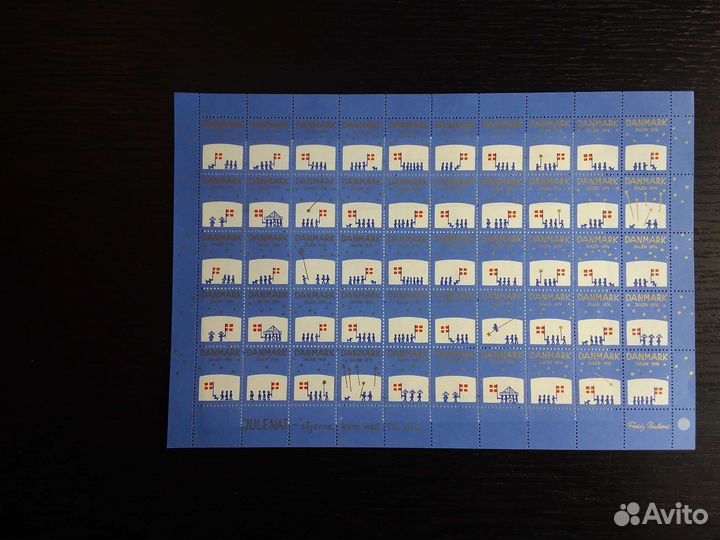 Рождественские марки