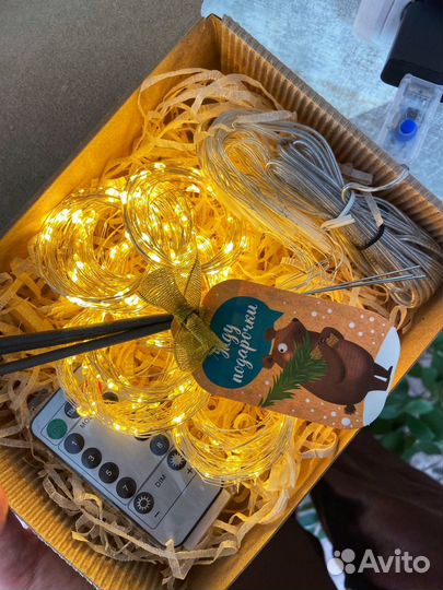 Гирлянда штора