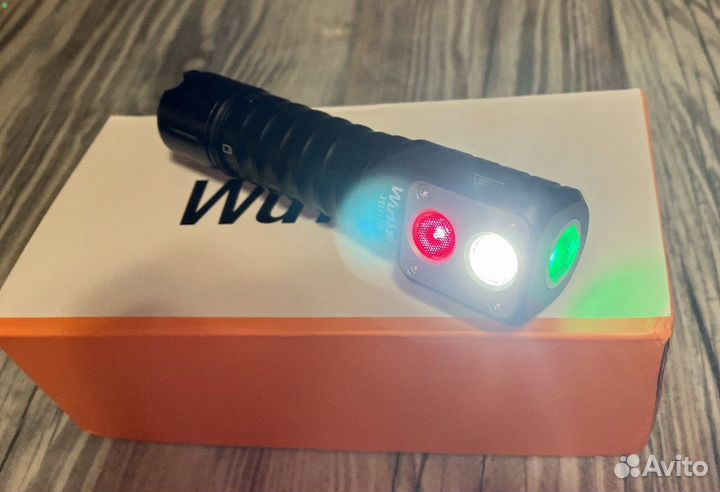 Налобный фонарь Wurkkos HD15R+аккумулятор