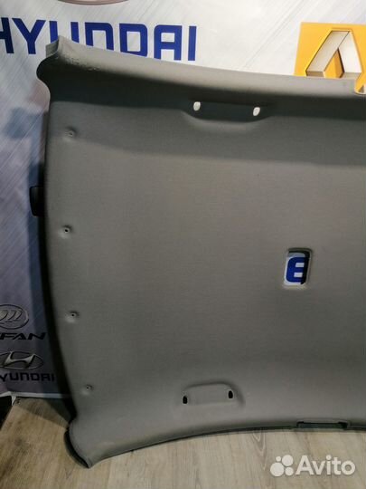 Обшивка крыши потолка потолочка Hyundai solaris