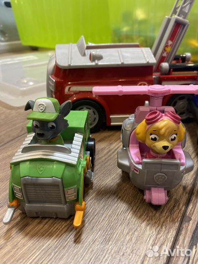Щенячий патруль машинки