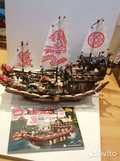 Lego ninjago 70618 корабль новый