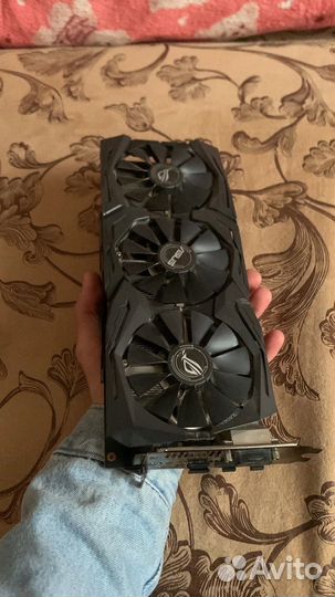 Видеокарта rog strix rx580 8gb