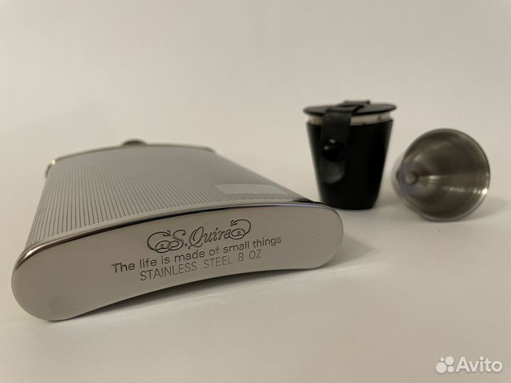 Подарочный набор S.Quire Фляга стаканчики воронка