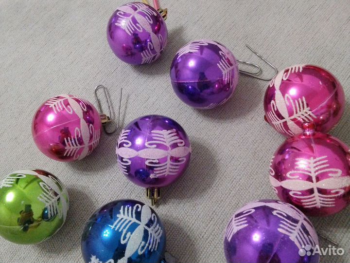 Игрушки на ёлку 14 шт