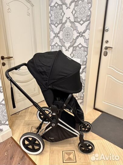 Детские коляски бу Cybex Priam черная