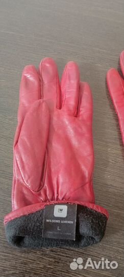 Перчатки женские кожаные р. 7.5