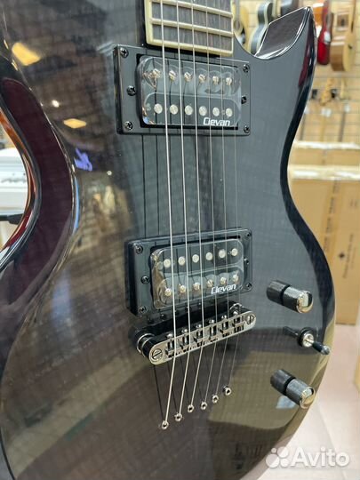 Электрогитара Clevan CP-52ftbk-gloss