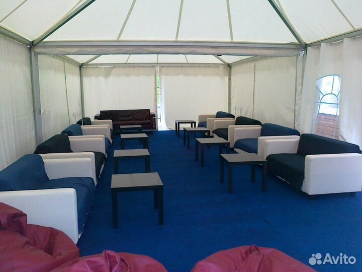 Прокат аренда шатров 5х5, 6х6 м праздники, свадьбы