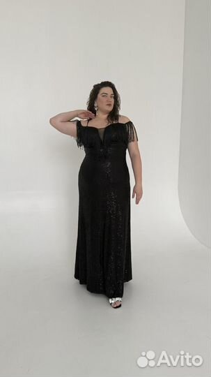 Платье женское вечернее 56 58 размер