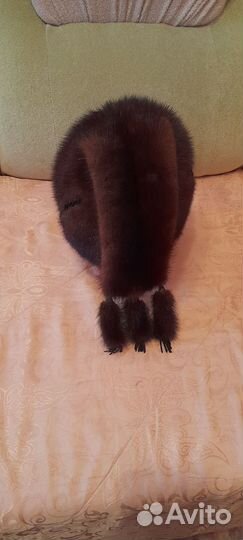 Шапка норковая женская