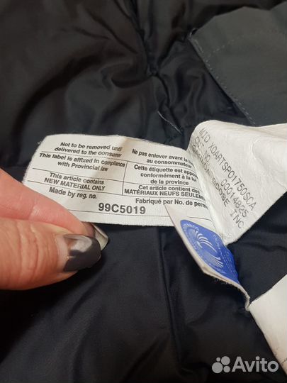 Пуховик Canada Goose Kensington Parka xs