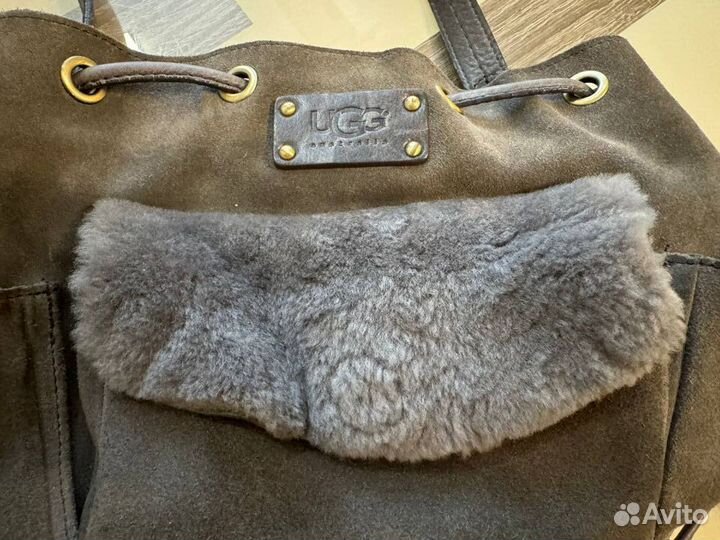 Сумка женская UGG с мехом