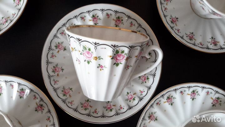 Чайная пара Фарфор Л Ф З