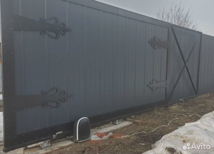 Ворота под заказ 4м