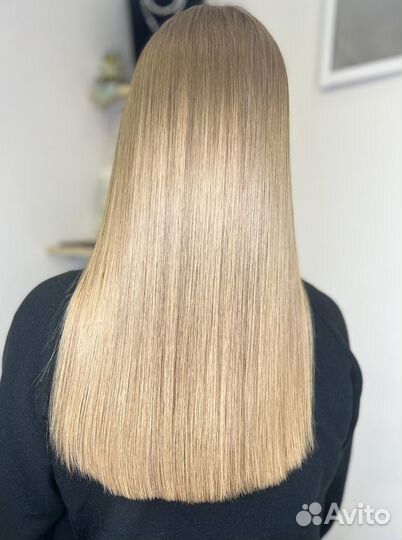 Кератиновое выпрямление