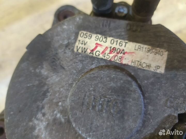 Audi Q7 4l генератор 4.1 6.0 tdi