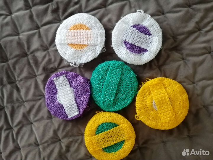 Мочалка ручной работы