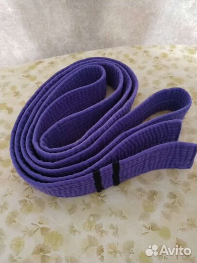 Пояс кудо фиолетовый