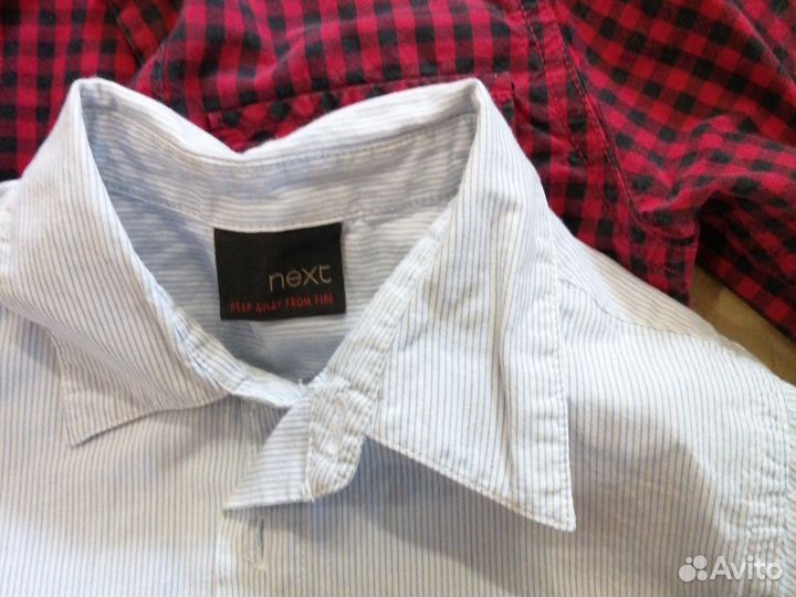 Набор брендовых рубашек на 3-4 года