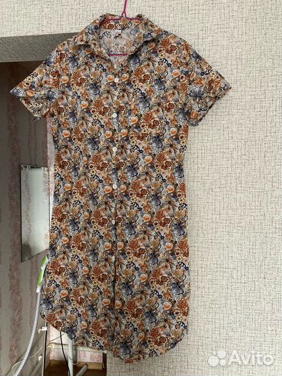 Халат новый х/б