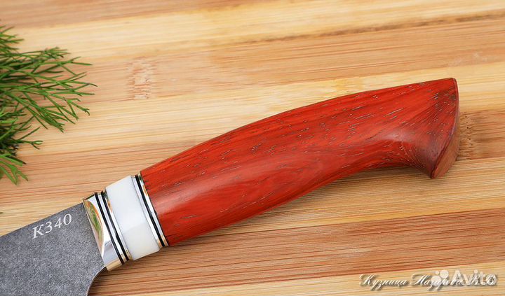 Кухонный нож Шеф № 8 К340 рукоять падук акрил