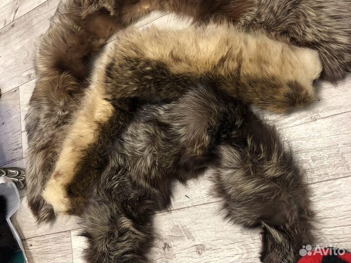 Воротники из натурального меха