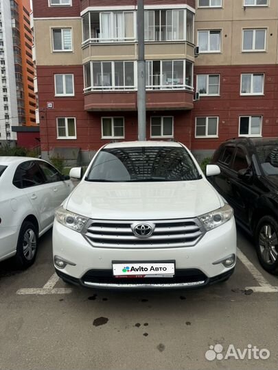 Toyota Highlander 3.5 AT, 2011, 201 000 км