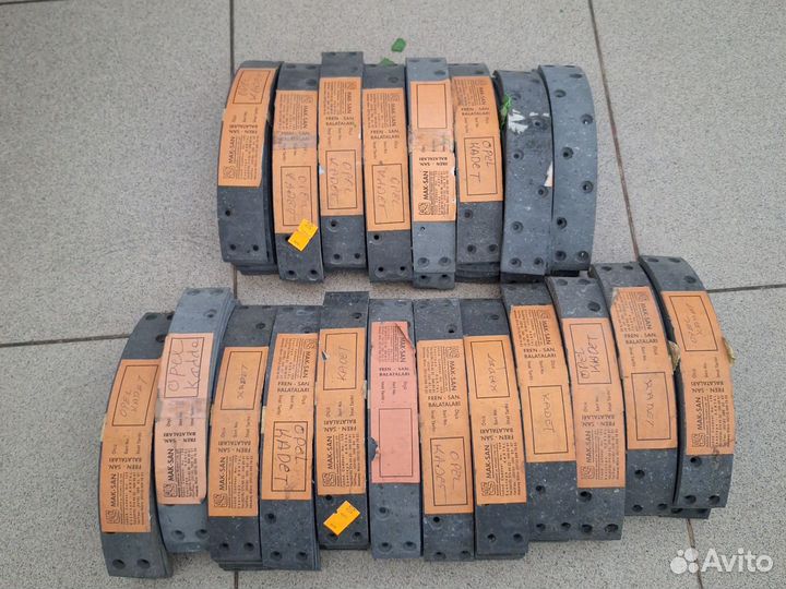 Тормозные накладки Opel Kadett