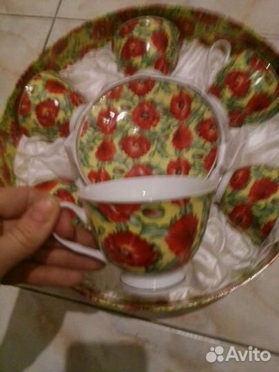 Сервиз чайный новый