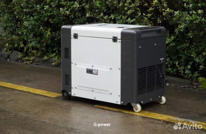 Дизельная элекетростанция 10 kW G-power DG11000S3