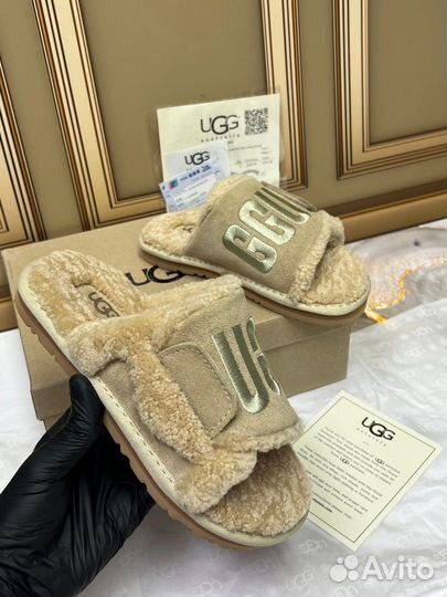 Меховые тапочки Ugg 